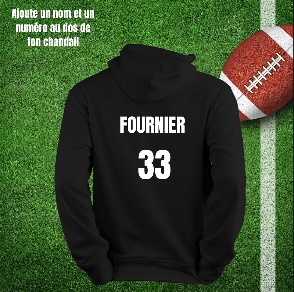 Hoodie - Ligne du cœur Football