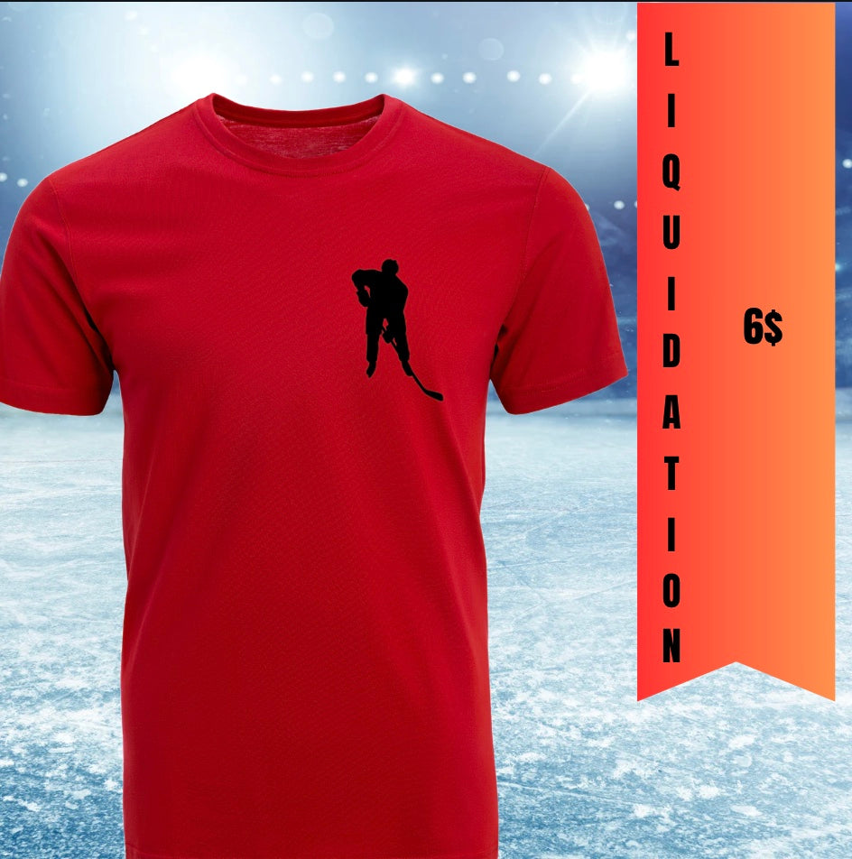 T-Shirt Hockey à 6$