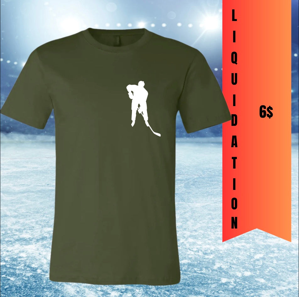 T-Shirt Hockey à 6$