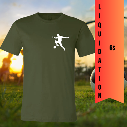 T-Shirt Soccer à 6$