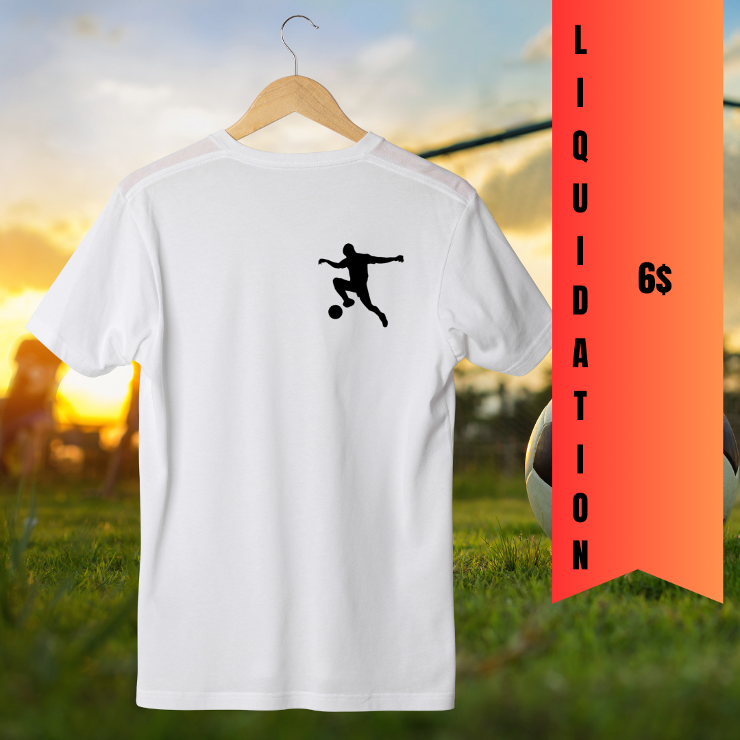 T-Shirt Soccer à 6$