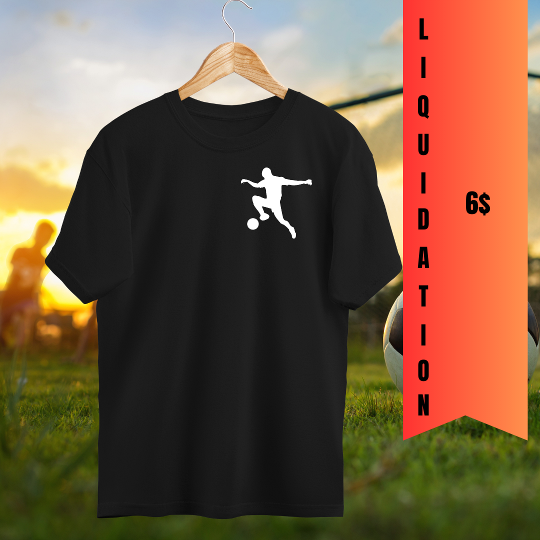 T-Shirt Soccer à 6$