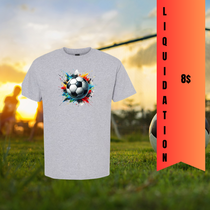 T-Shirt Soccer à 8$