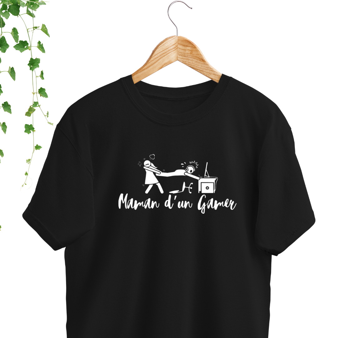 T-shirt Maman d'un Gamer