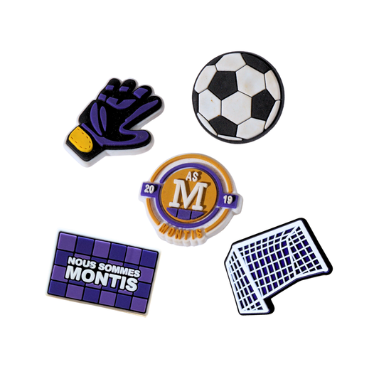 Pins du Fan Montis - Paquet de 5 pins - Modèle 2