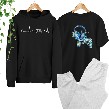 Ensemble Gamer avec chandail à capuchon