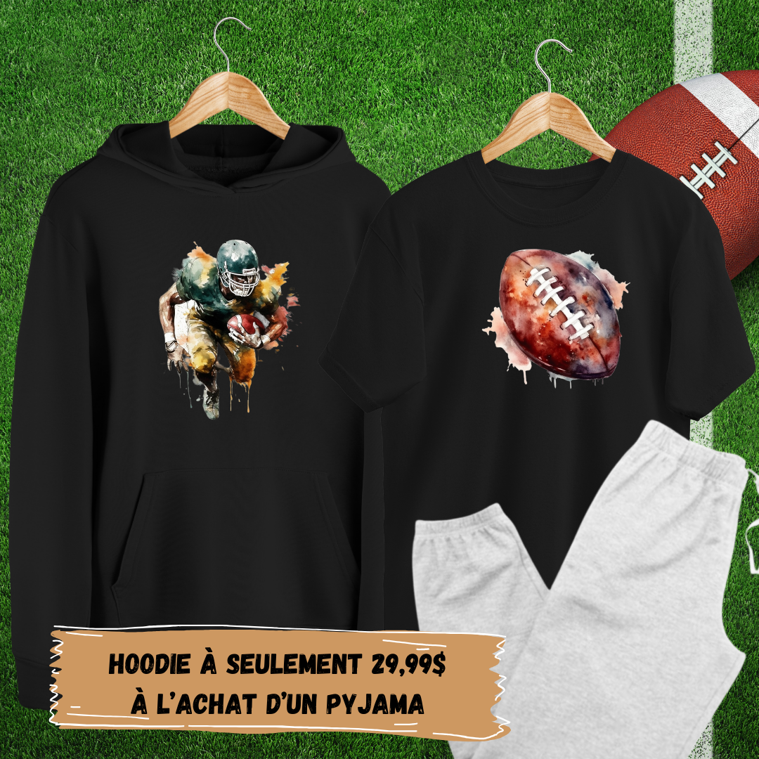 Pyjama avec hoodie - Football