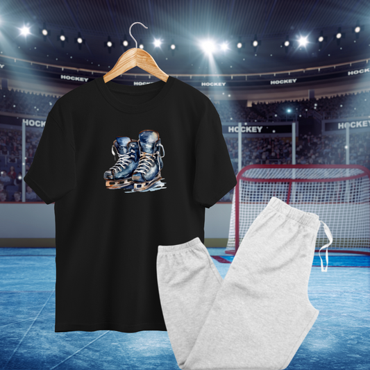 Pyjama avec hoodie - Hockey