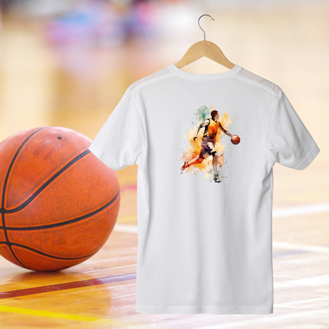 T-Shirt Joueur Basketball - Faites ajouter un nom et un numéro au dos du chandail