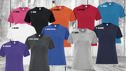 T-Shirt coupe fille - École Bon Pasteur