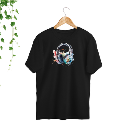 T-Shirt Gamer Écouteurs