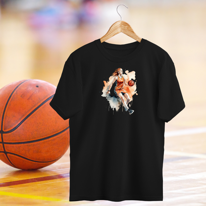 T-Shirt Joueuse Basketball - Faites ajouter un nom et un numéro au dos du chandail
