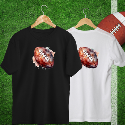 T-Shirt Ballon Football - Faites ajouter un nom et un numéro au dos du chandail