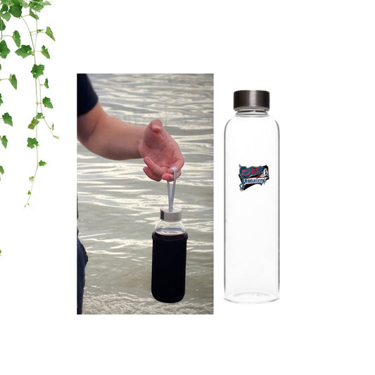 bouteille eau bon pasteur logo couleur
