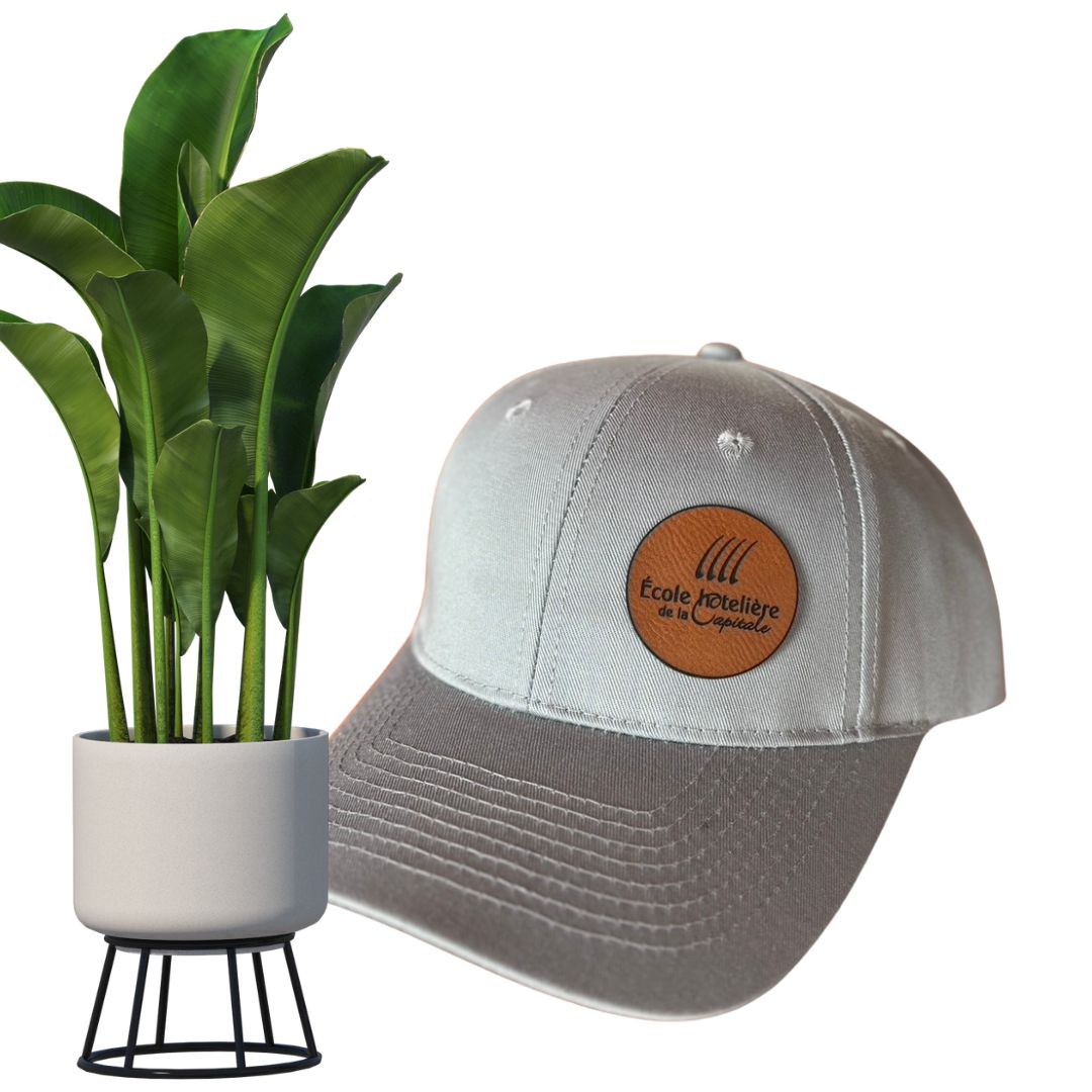 casquette gris ecole hoteliere de la capitale