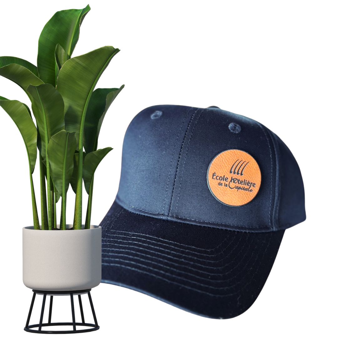 casquette marine ecole hoteliere de la capitale