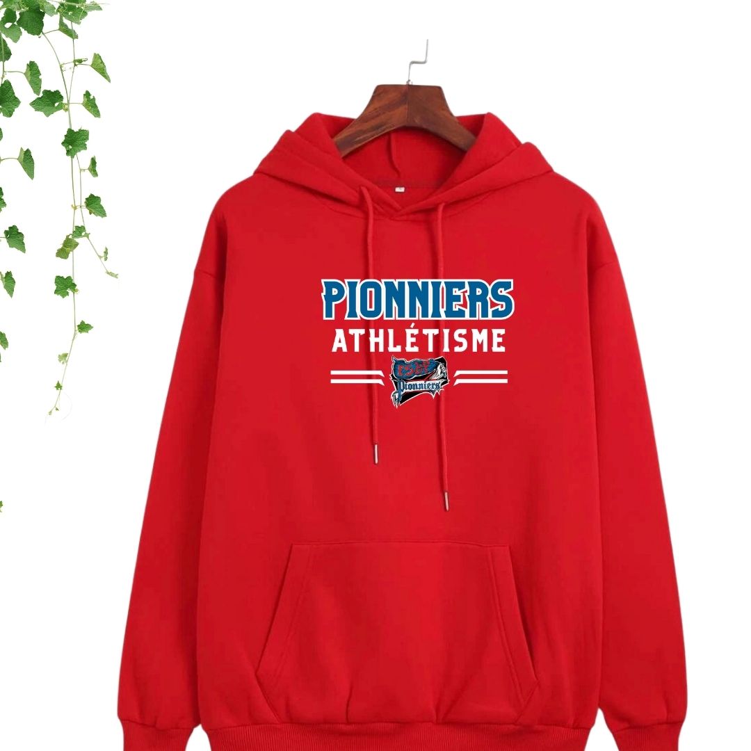 Coton ouaté à capuchon | Pionniers Athlétisme