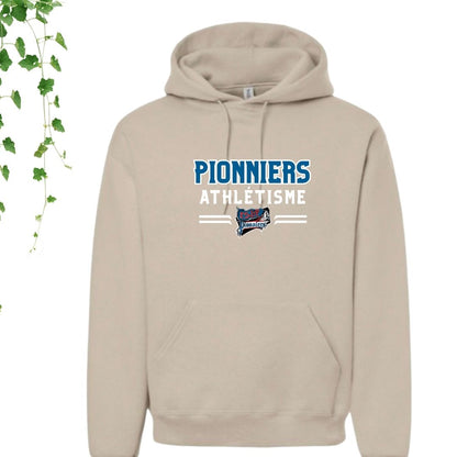 Coton ouaté à capuchon | Pionniers Athlétisme