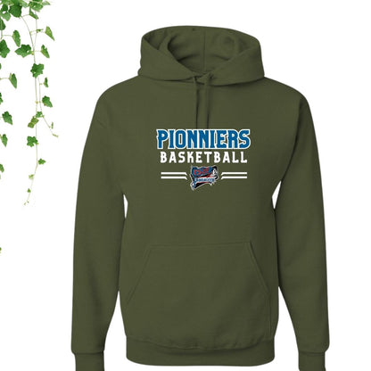 Coton ouaté à capuchon | Pionniers Basketball