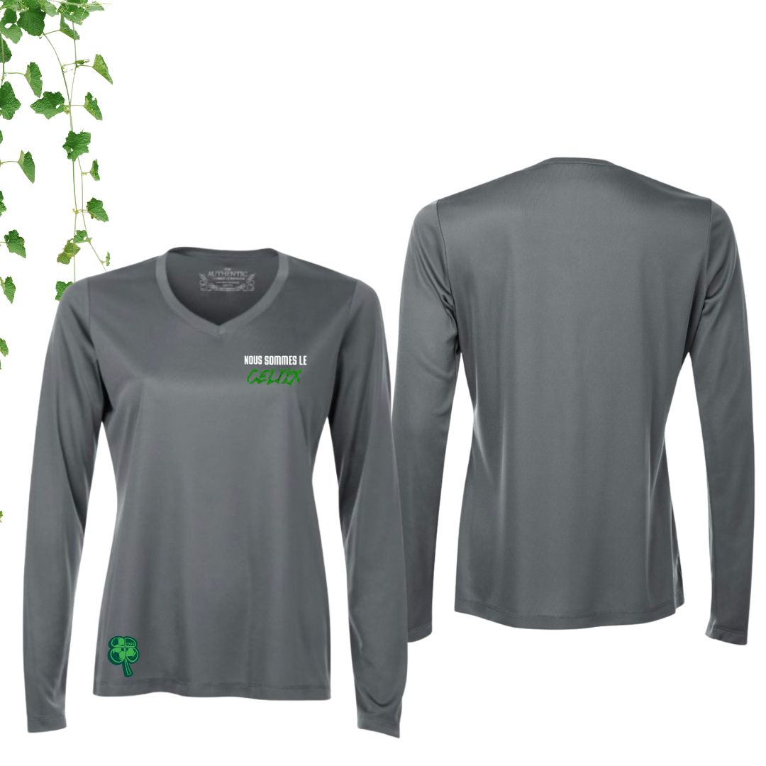 Dryfit coupe fille manches longues | Celtix - Modèle 3