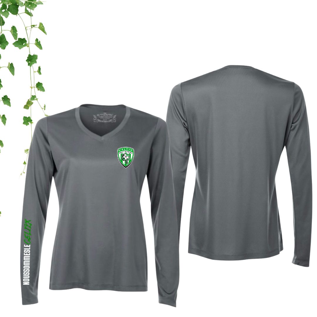 Dryfit coupe fille manches longues | Celtix - Modèle 1