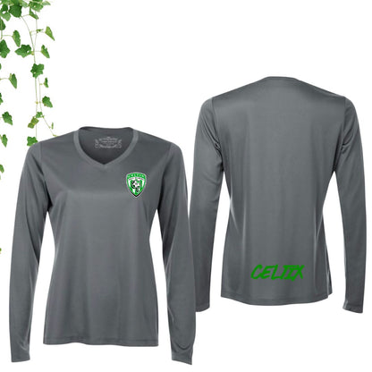 Dryfit coupe fille manches longues | Celtix - Modèle 2