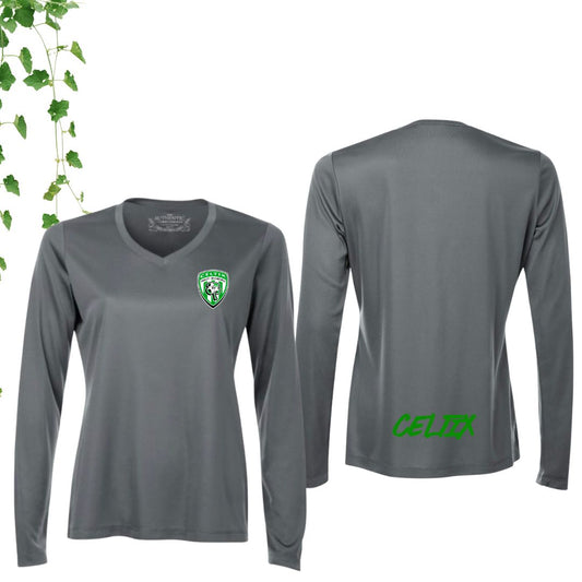 Dryfit coupe fille manches longues | Celtix - Modèle 2