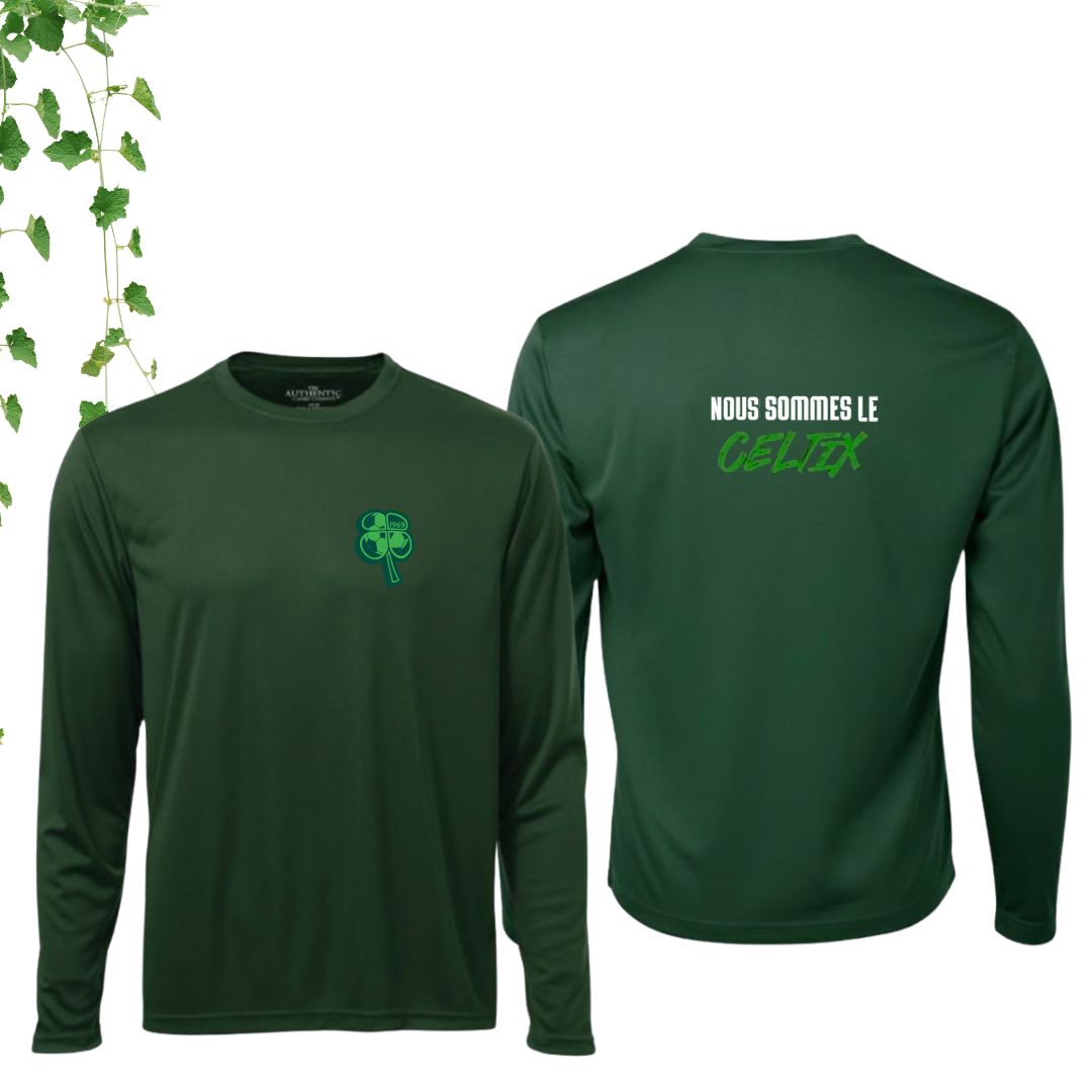 Dryfit unisexe manches longues | Celtix - Modèle 4