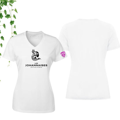 Dryfit coupe fille col en V | Johannaises - Modèle 8