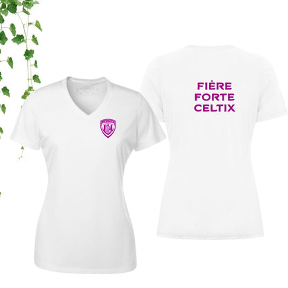 Dryfit coupe fille col en V | Johannaises - Modèle 14
