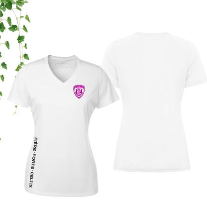 Dryfit coupe fille col en V | Johannaises - Modèle 2