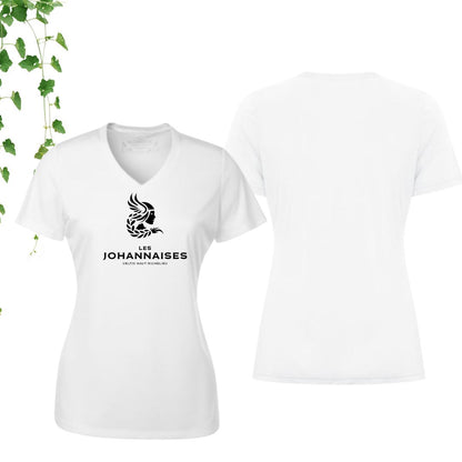 Dryfit coupe fille col en V | Johannaises - Modèle 7