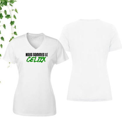 Dryfit coupe fille col en V | Celtix - Modèle 5