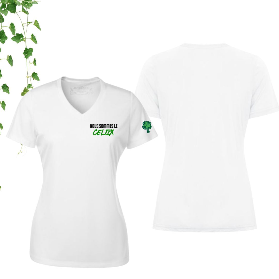 Dryfit coupe fille col en V | Celtix - Modèle 6