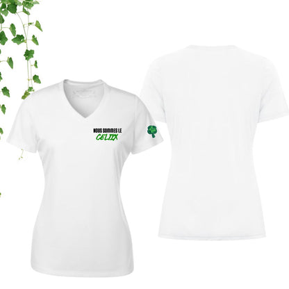 Dryfit coupe fille col en V | Celtix - Modèle 6