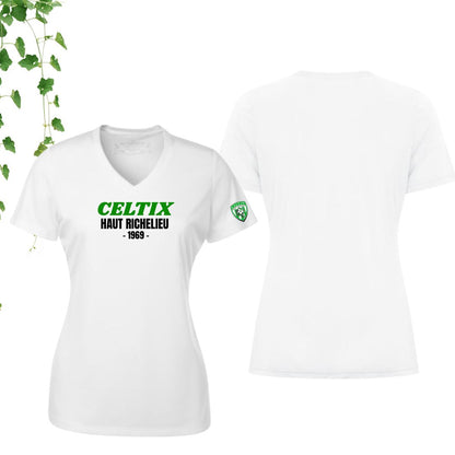 Dryfit coupe fille col en V | Celtix - Modèle 7
