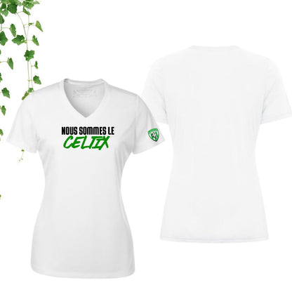 Dryfit coupe fille col en V | Celtix - Modèle 4