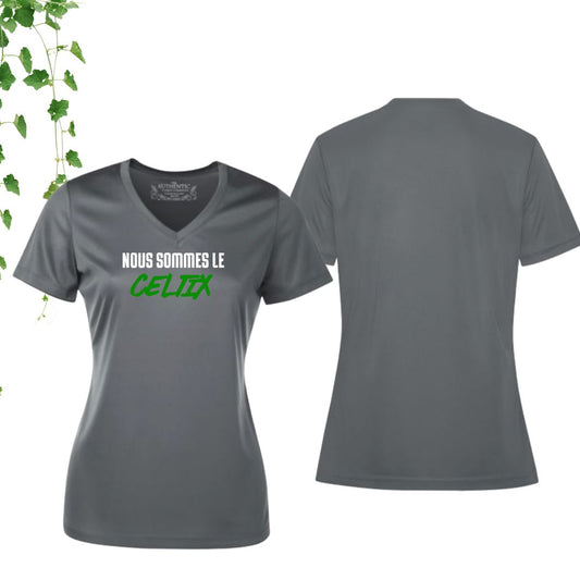 Dryfit coupe fille col en V | Celtix - Modèle 5