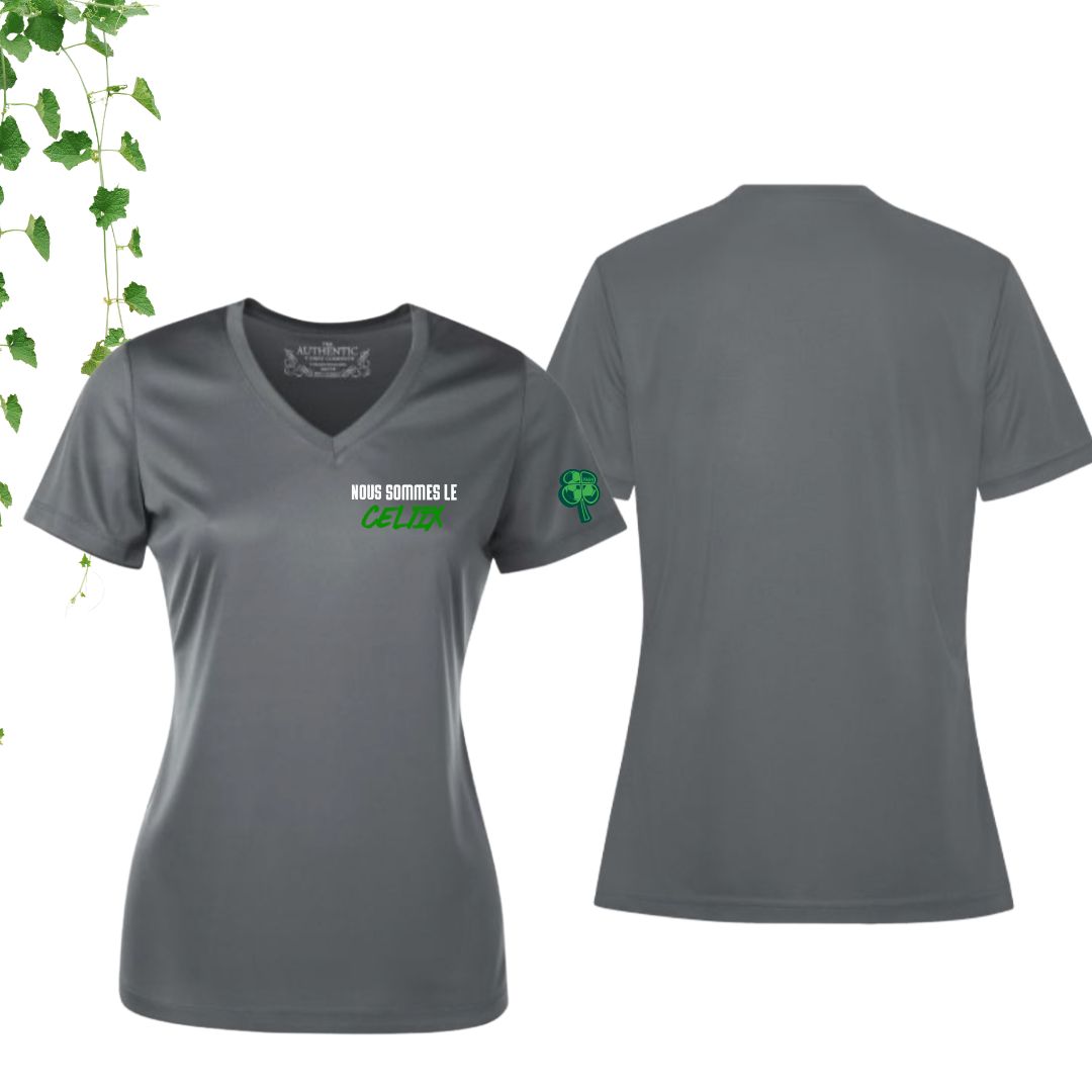 Dryfit coupe fille col en V | Celtix - Modèle 6