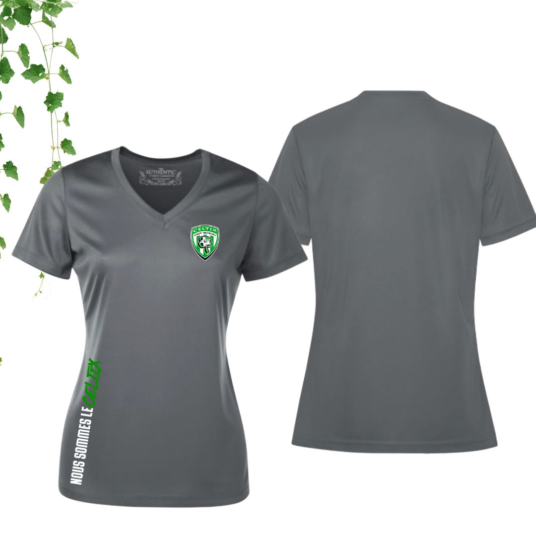 Dryfit coupe fille col en V | Celtix - Modèle 3