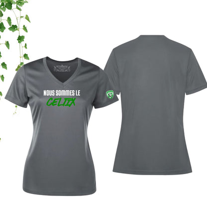 Dryfit coupe fille col en V | Celtix - Modèle 4