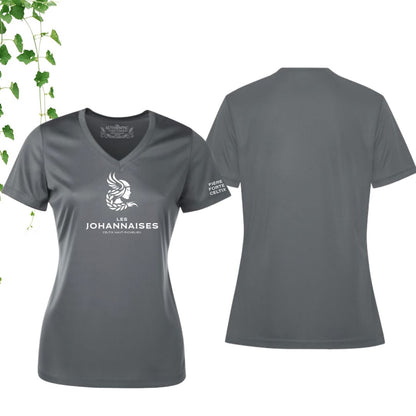 Dryfit coupe fille col en V | Johannaises - Modèle 10
