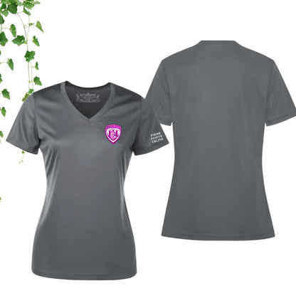 Dryfit coupe fille col en V | Johannaises - Modèle 1