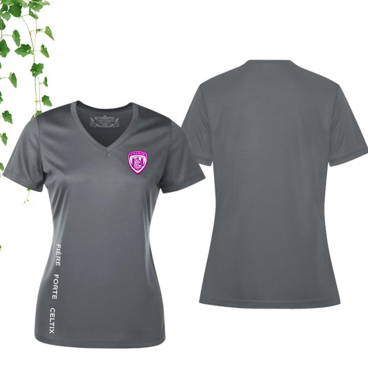 Dryfit coupe fille col en V | Johannaises - Modèle 2