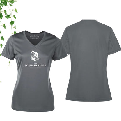 Dryfit coupe fille col en V | Johannaises - Modèle 7