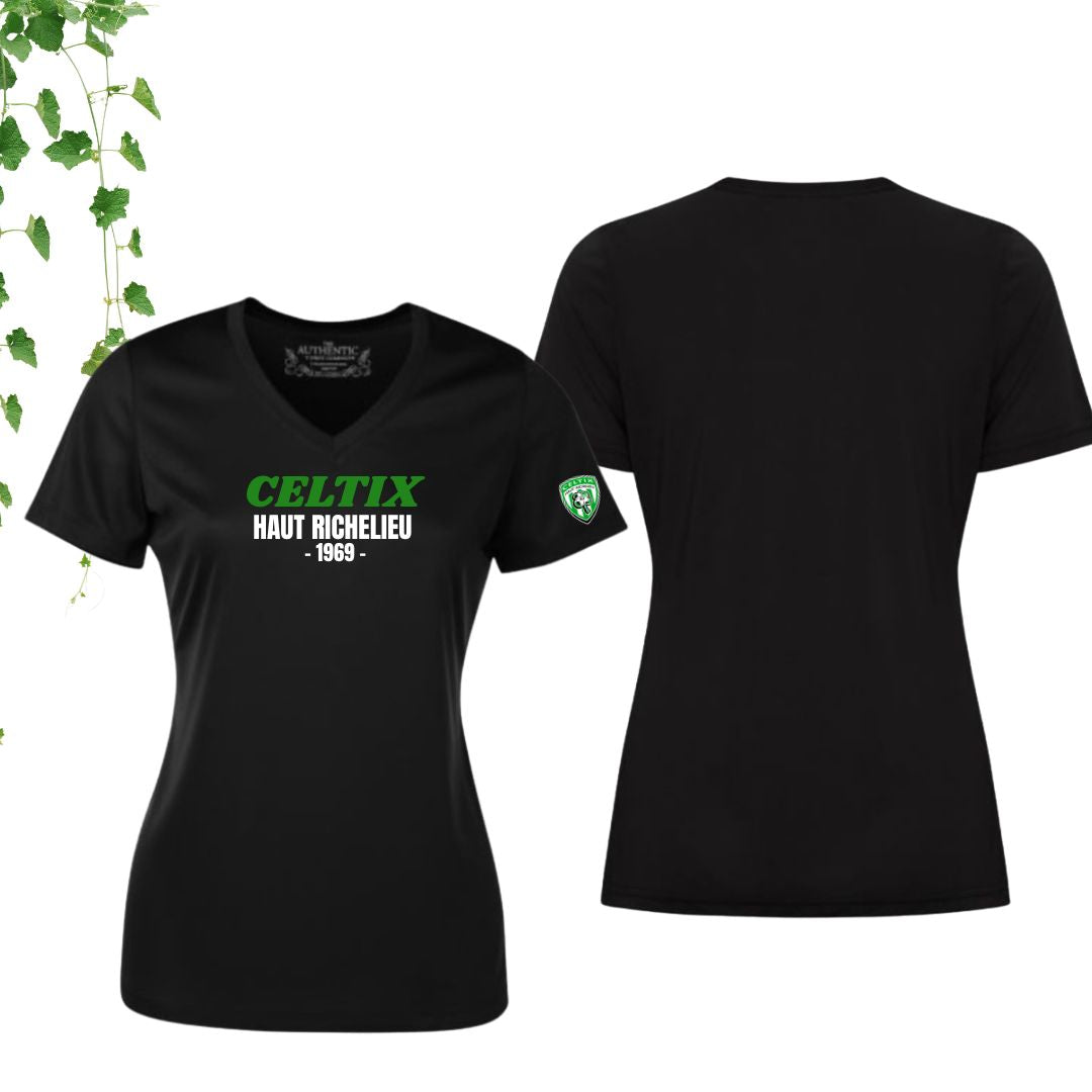 Dryfit coupe fille col en V | Celtix - Modèle 7