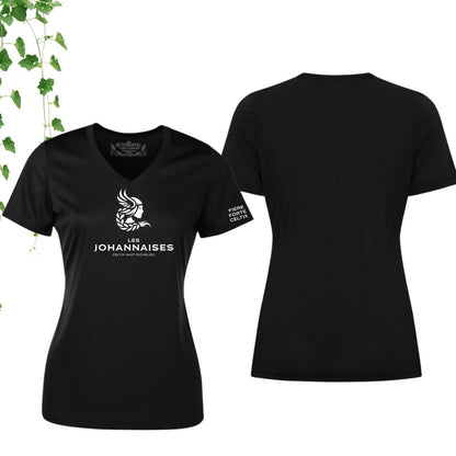 Dryfit coupe fille col en V | Johannaises - Modèle 10