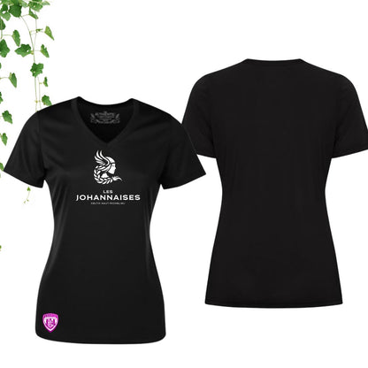 Dryfit coupe fille col en V | Johannaises - Modèle 12
