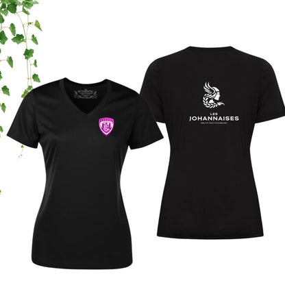 Dryfit coupe fille col en V | Johannaises - Modèle 5