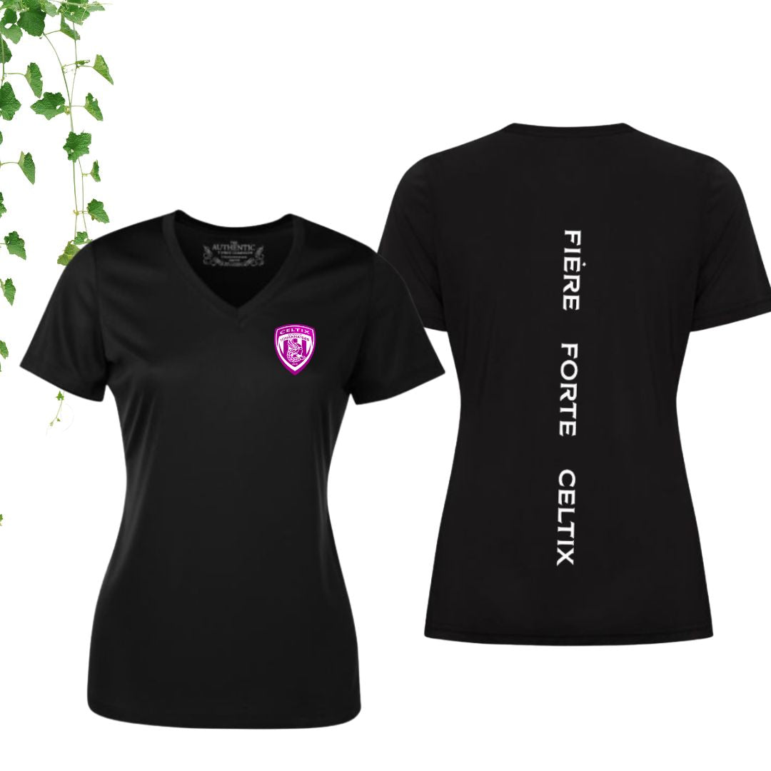 Dryfit coupe fille col en V | Johannaises - Modèle 4